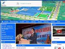 Tablet Screenshot of baobinhontrach.com.vn